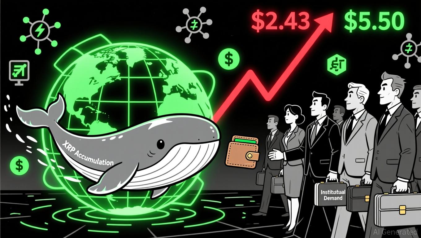 XRP巨鲸集结及其对机构积累和价格走势的影响