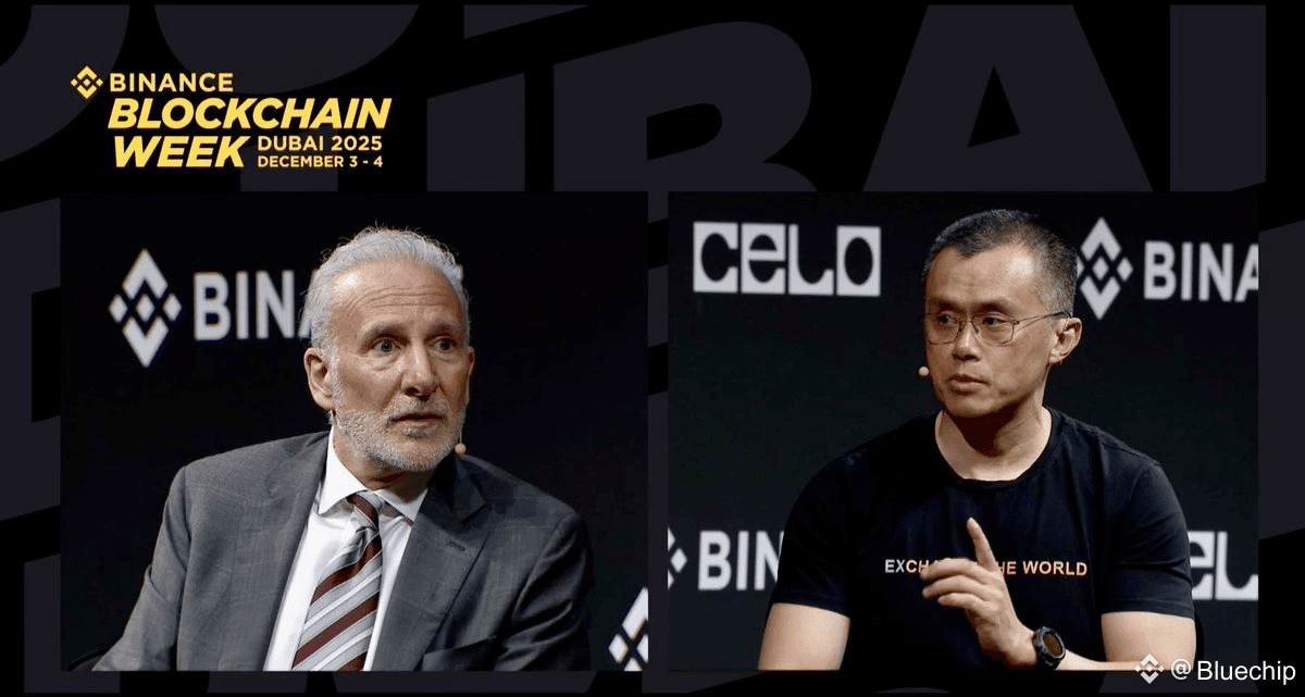 Gold Cannot Be Proved to Be Gold

Yesterday in Dubai, Peter Schiff displayed a gold bar on stage.

Changpeng Zhao (CZ) asked, “Is this real?”

Schiff's answer was, “I don’t know.”

The London Bullion Market Association confirms that there is only one way to verify the authenticity of gold with 100% certainty: the fire test. You must melt it down and destroy it to prove its authenticity.

Bitcoin can be verified in seconds. No experts, no labs, no destruction. A public ledger protected by mathematical algorithms, auditable simultaneously from anywhere in the world by 300 million people worldwide.

For 5,000 years, gold’s scarcity has been its value. But scarcity is meaningless if its authenticity cannot be proven.

A statistic no one mentions:

Gold counterfeiting affects 5% to 10% of the global physical gold market. Every vault, every gold bar, every transaction requires trust in someone.

Bitcoin, on the other hand, requires no trust in anyone.

Gold's market capitalization: $29 trillion, built on the "believe me" principle.

Bitcoin's market capitalization: $1.8 trillion, built on the "self-verification" principle.

This isn't a debate between speculation and stability, but rather an inversion of verification costs in the 21st century.

The argument becomes self-evident when even the world's most prominent gold advocates cannot verify the authenticity of their gold holdings.

Physical assets that cannot prove their existence will command a lower monetary premium than digital assets that can prove their existence every ten minutes, every block, and forever.

The question is no longer "Is Bitcoin real money?"

but rather: "Was gold ever a verifiable currency?"

Closely monitor institutional fund flows. A reallocation has begun.

What you saw yesterday wasn't a debate,

but a funeral.

$BTC