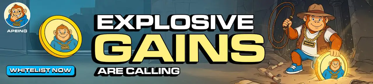 Apeing 荣登 12 月最佳 1 美元以下山寨币榜首:比特币稳定在 9.3 万美元,Cardano 在波动季节强势反弹 Apeing 荣登 12 月最佳 1 美元以下山寨币榜首:比特币稳定在 9.3 万美元,Cardano 在波动季节强势反弹
