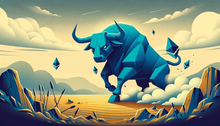 以太坊收紧上升趋势结构，市场有望迎来新一轮上涨。