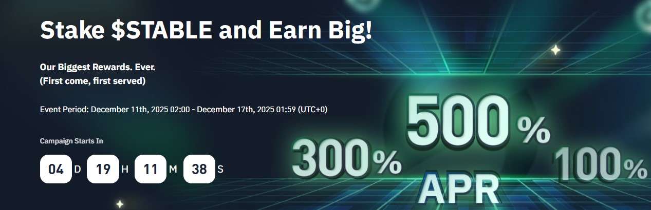 BTSE稳定股上市后,质押最高可享500%年化收益率