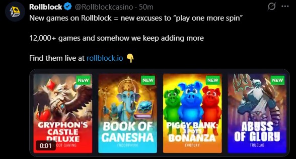 由于平台快速扩张，Rollblock的上线日期仍待定。