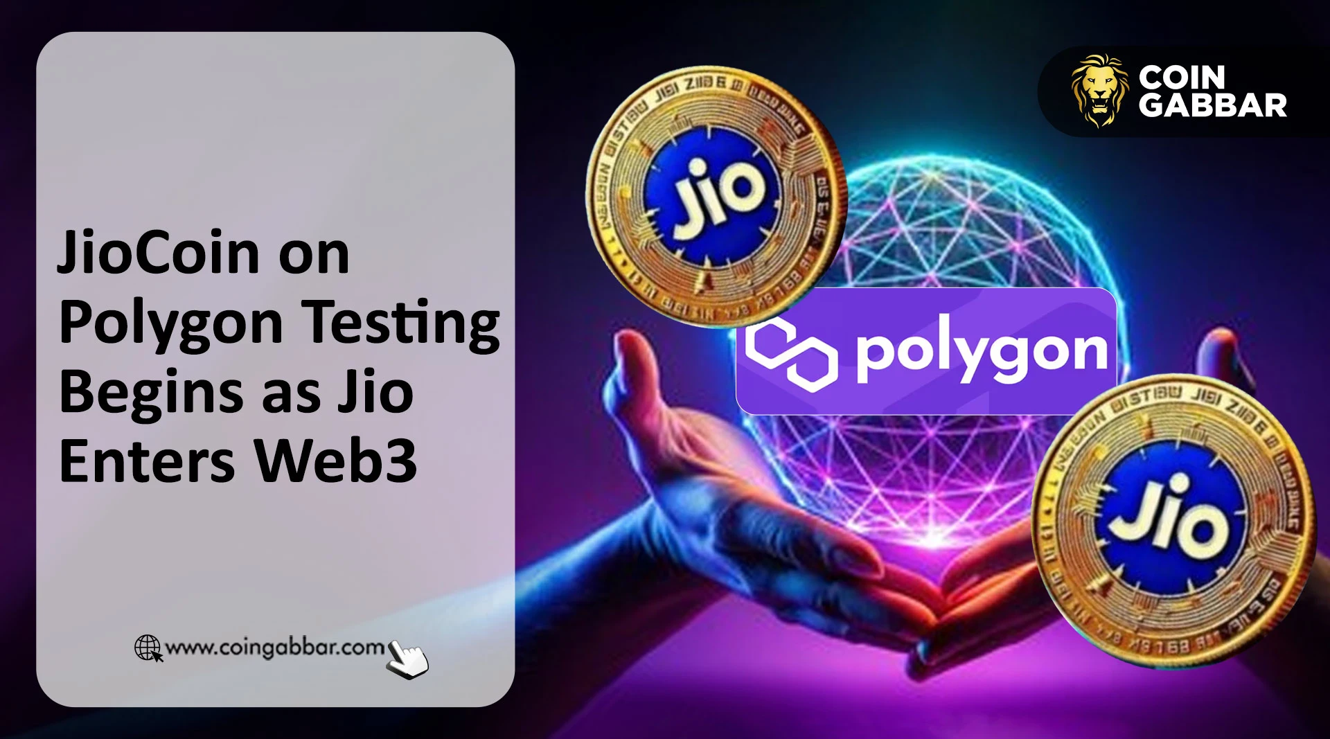JioCoin在Polygon网站上悄然开启区块链测试阶段？