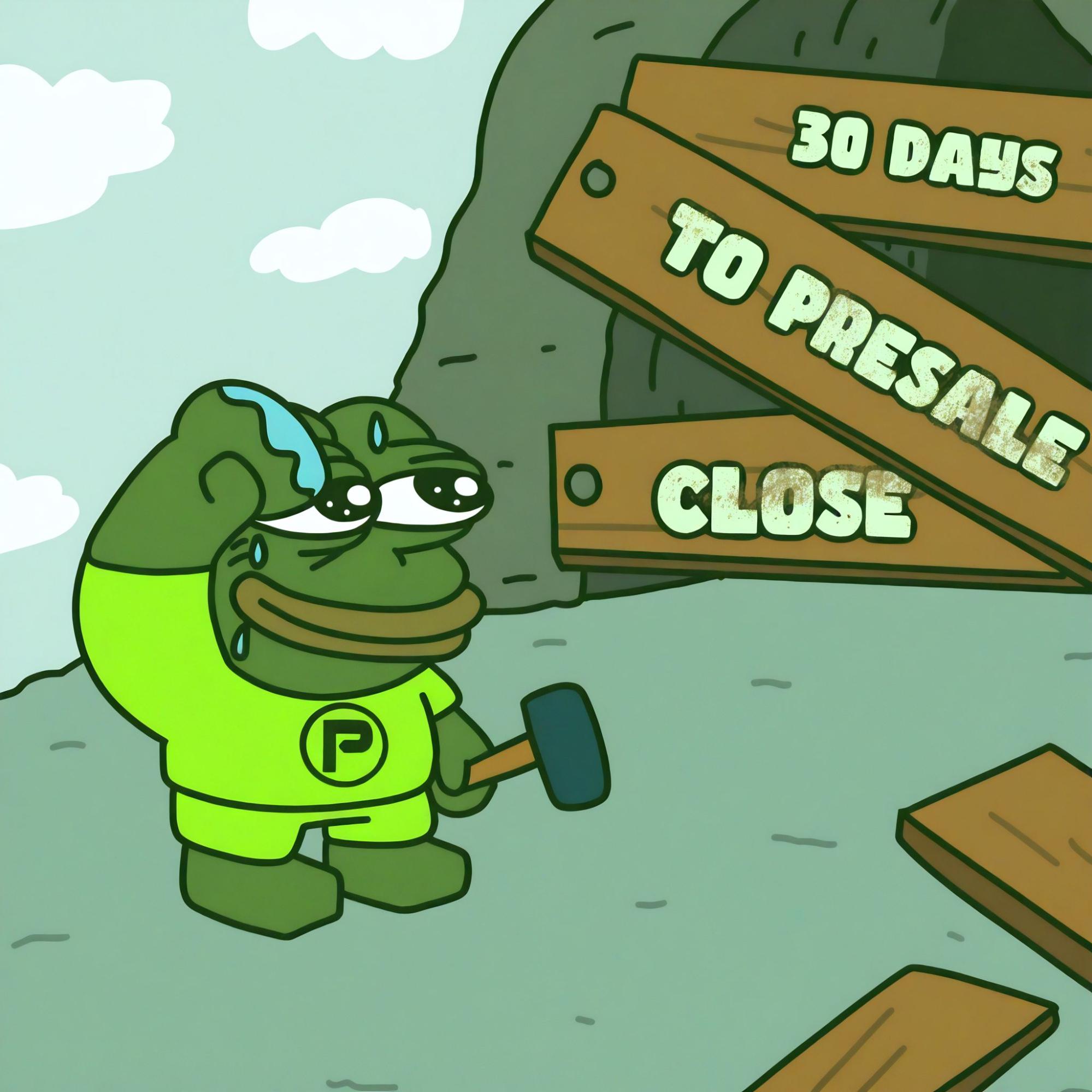 페페노드 프리세일 마감 30일 앞두고 230만 달러 돌파