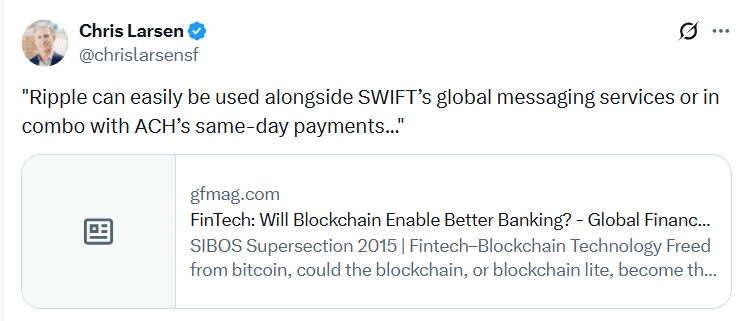 如果 SWIFT 通道迁移到 RippleNet，3,000 和 7,000 个 XRP 的价值可能如下。
