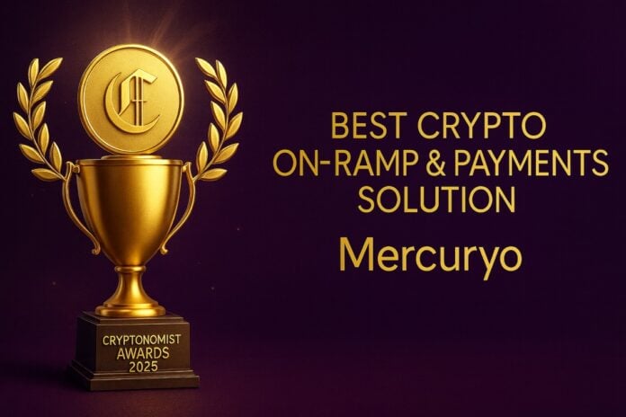 Mercuryo 荣获 2025 年 Cryptonomist 大奖“最佳加密货币入口和支付解决方案”奖