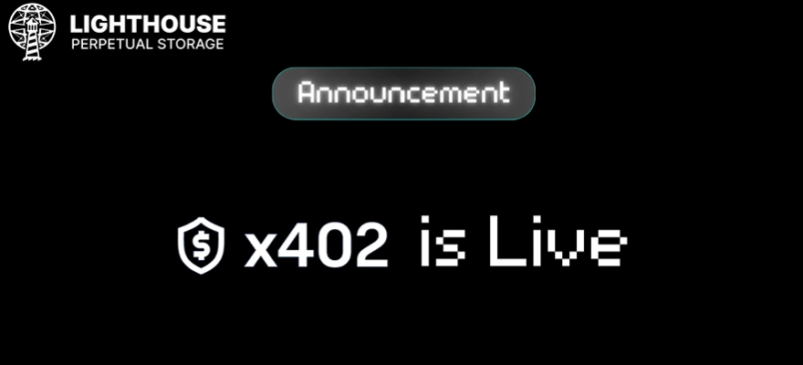 🧵Lighthouse 为 Filecoin 添加了 x402 上传功能

简而言之：Lighthouse 为文件上传添加了 x402 功能。

客户端请求上传文件，收到 HTTP 402 付款请求，使用 USDC 在 Base 上支付，并收到 CID。

文件通过 IPFS 存储，存储费用结算在 Filecoin 上。

1/ 按需付费上传

@LighthouseWeb3 为上传添加了 x402 支持。

客户端发送请求，收到 HTTP 402 付款请求，使用 USDC 在 @base 上支付，并在确认后收到 CID。每次上传都遵循直接的请求到付款流程。