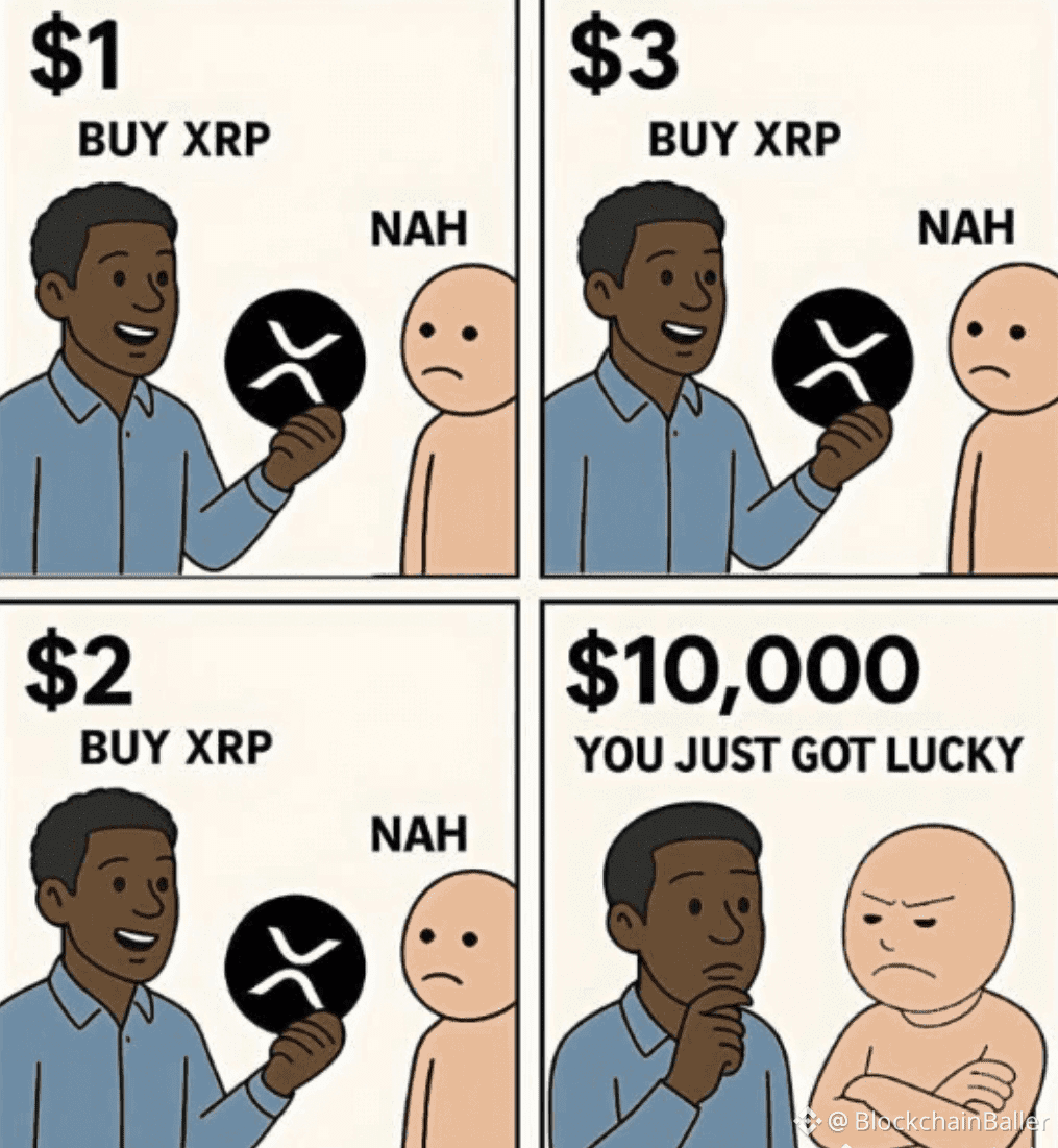 你们觉得 XRP 会先涨到 1 美元、10 美元、100 美元还是 1000 美元呢？🤔🤔