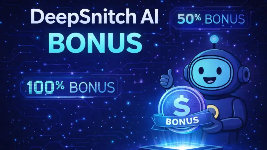 DeepSnitch AI 的奖励优惠和 100 倍收益故事吸引了加密货币投资者，加拿大银行制定了“优质货币”稳定币的标准。