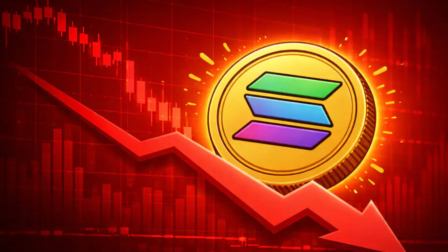 Solana价格跌破120美元，加密货币市场抛售压力加剧。