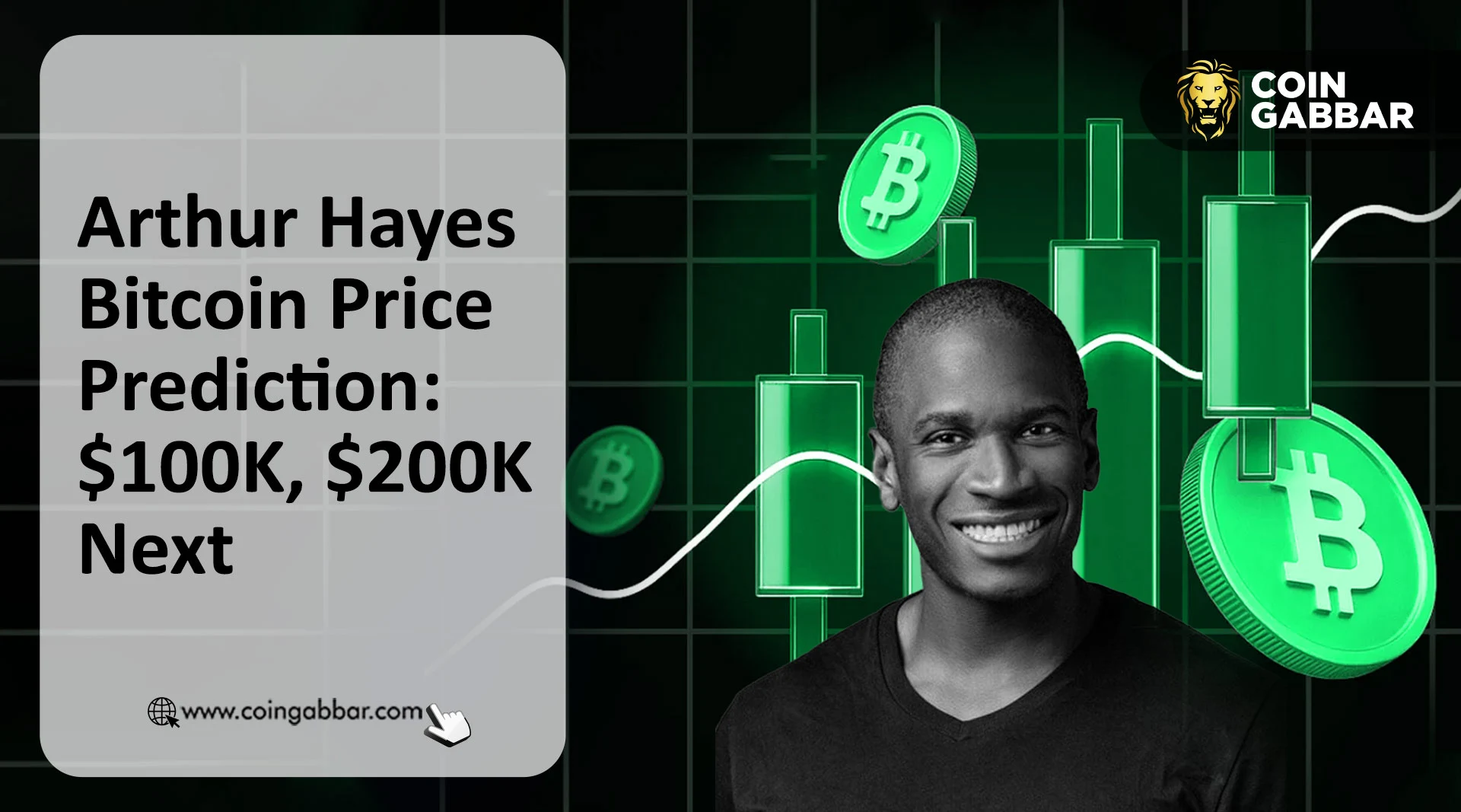 Arthur Hayes 对比特币价格的预测：BTC 将达到10 万美元，然后是20 万美元。 - 币界网