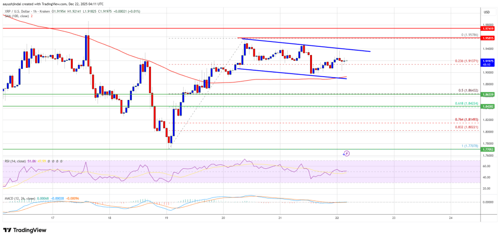 XRP价格反弹尝试引发疑问：市场动能是否正在转变？