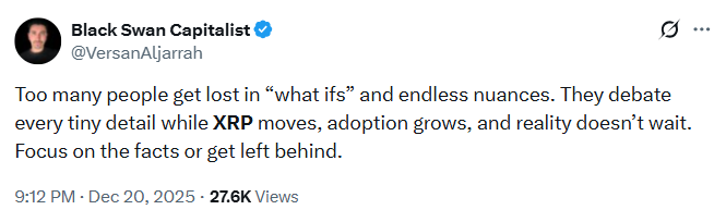 专家称，关注 XRP 的事实，否则将被时代抛弃。