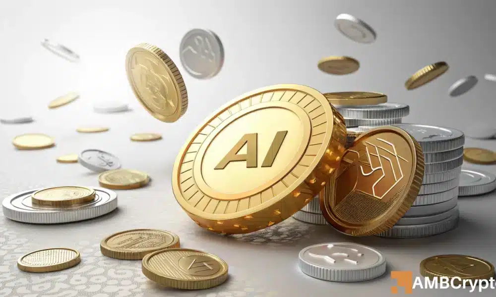 AI代币在出现“关键背离”后进一步下跌，泡沫担忧是否合理？