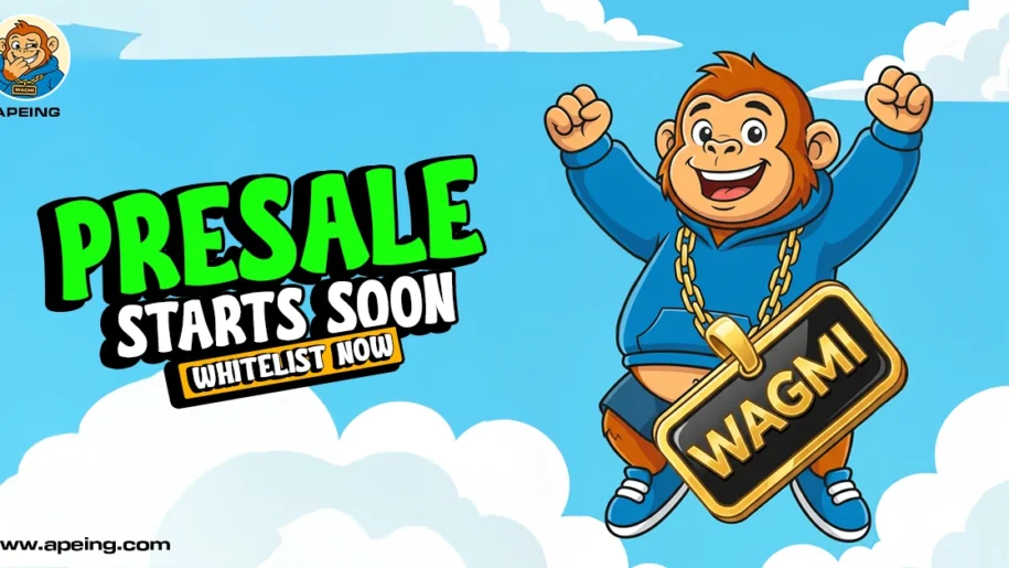 今日加密货币热点：以太坊价格上涨，Cronos 攀升，Apeing 飙升，有望成为下一个热门加密货币