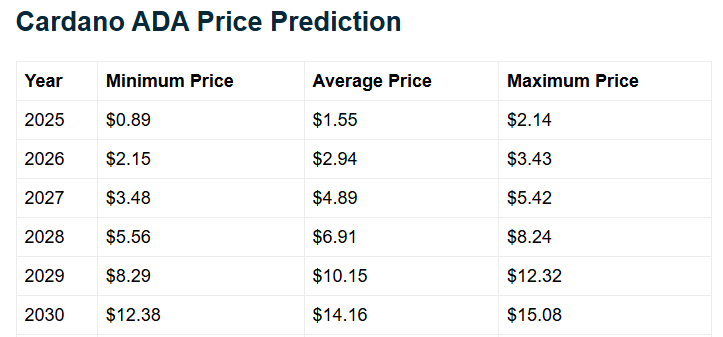Cardano Maxi 表示，如果你持有至少 1,000 个 ADA，你就已经提前致富了。