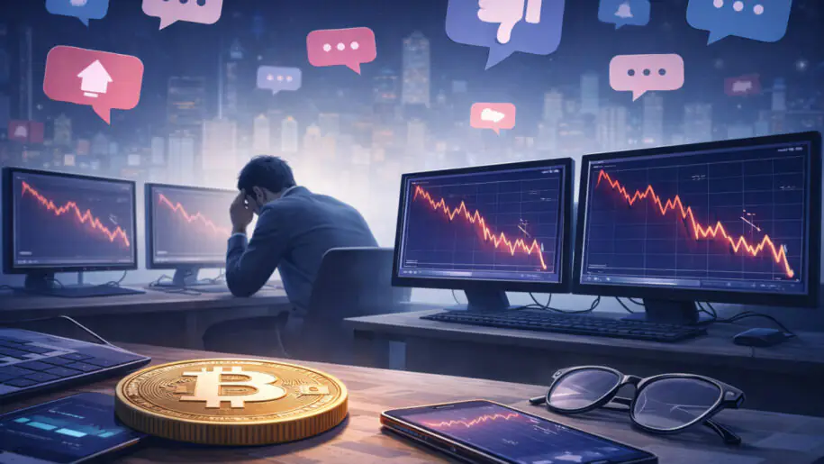 随着市场进入关键阶段，加密货币社交关注度骤降。