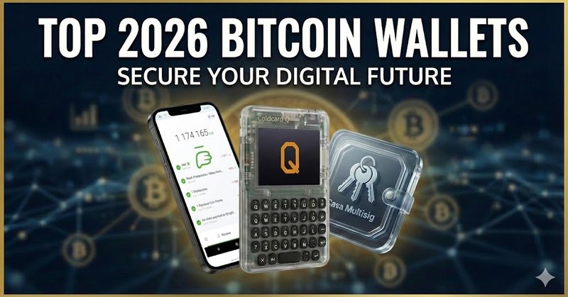 Best self-custodied Bitcoin wallets of 2026 (from @bitcoinmagazine)