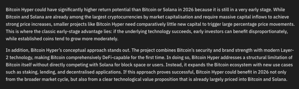 Bitcoin Hyper ($HYPER): เหรียญที่ ChatGPT ยกให้มีศักยภาพสูงสุด