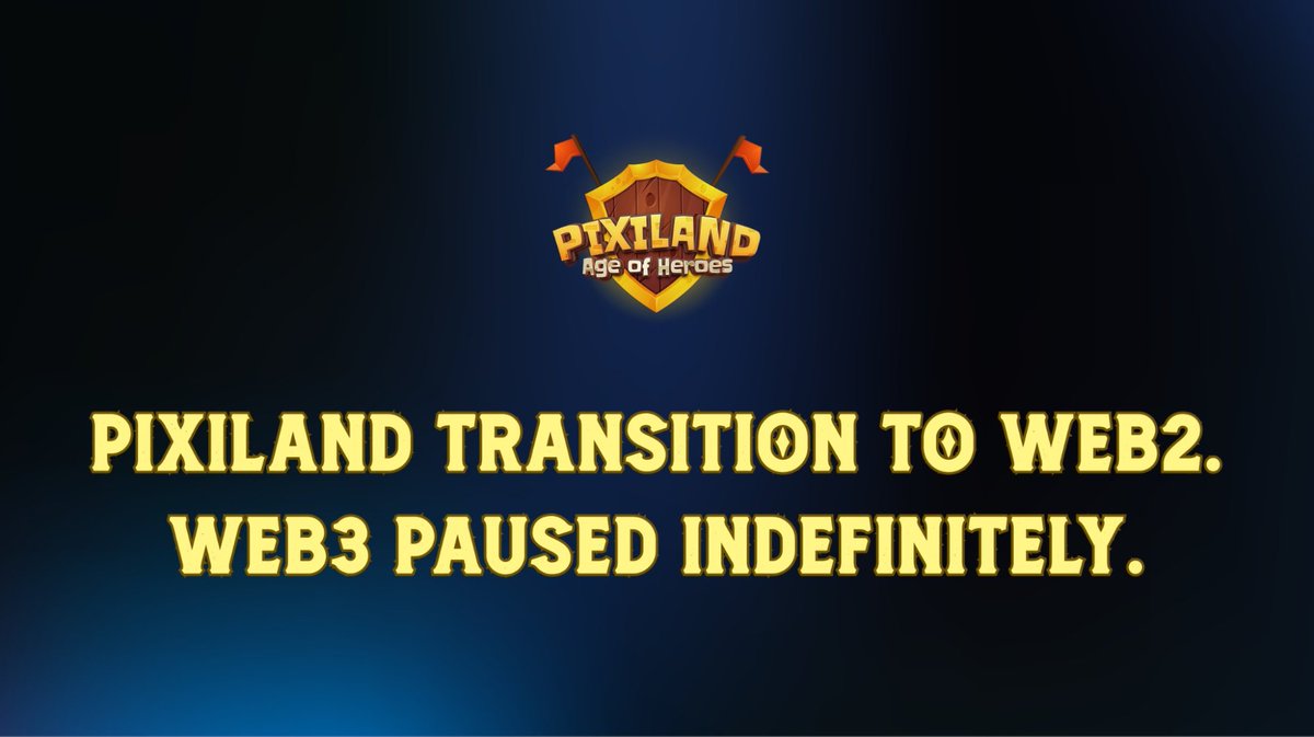 GameFi Weekly Update: Axie Price Adjustment, Pixiland's Exit from Web3 Platform, and More

The GameFi market cooled down after a strong start to January. Axie Infinity experienced significant price volatility, smaller-cap tokens saw price declines, and the game Ronin completely exited the Web3 platform.

Here's a brief recap. 🧵

1/7

The $AXS token experienced significant volatility this week.

On January 14th, $AXS's market capitalization surged to approximately $230 million, a roughly 50% increase in two days.

By January 15th, the token had fallen by over 14%, and its current market capitalization is approximately $208 million.

Source: @CoinMarketCap

2/7

Meanwhile, smaller-cap GameFi tokens struggled to maintain their gains.

The price of the World of Dypians token, $WOD, more than doubled last week, surging from approximately $9 million to over $20 million, but has since fallen nearly 40%.

Source: @CoinMarketCap

4/7

On the other hand, Pixiland: Age of Heroes announced the suspension of all Web3 functionality, switching entirely to a Web2 model.

The Ronin-based game stated that this move was due to market conditions, regulatory challenges, and limited resources.

Its Web3 control panel will be shut down on March 1st.

6/7

Data Overview:

• GameFi Total Market Cap: Approximately $9.35 billion

• Price Change: -2%

• 30-Day Change: +101%

For more details and full information, please see the news brief below 👇

7/7