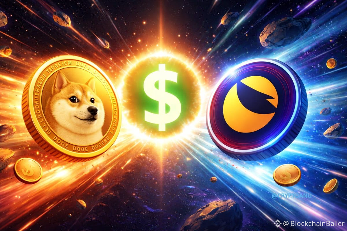 Who will be the first to reach $1? 👀

$DOGE $LUNC

👇 👇
