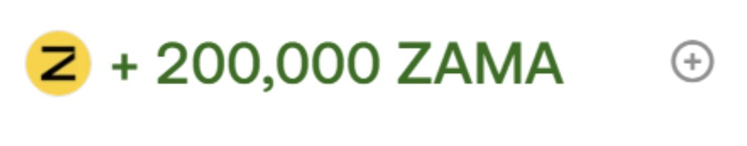 I invested 200u in ZAMA @zama NFT, and it can sell for $1600! That's an 8x return, not bad at all! 🪂

As for publicly participating in the initial public offering (IPO)? It seems my cost was 0.05, so I probably lost a little money? 🤣