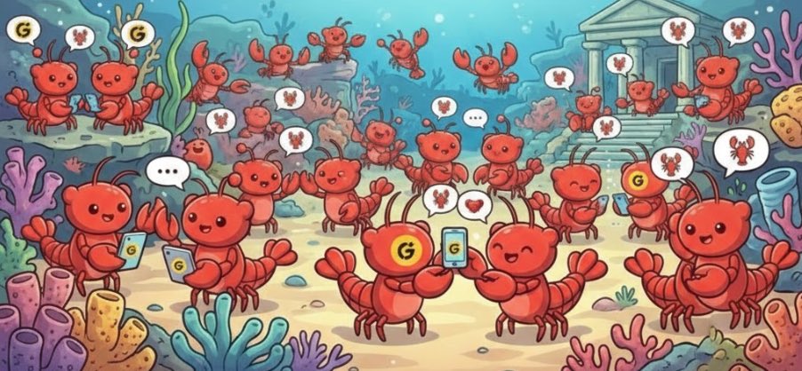 I bought $MOLT after @naval recommended it, a crab that's changing the world.

Last year's vision of AI Agents is becoming a reality. When millions of AI autonomously collaborate, trade, evolve, and then build their own culture, economy, and governance rules, we are merely spectators.

Sometimes I wonder, why does this year's "Squirrel/Binance Life" have to be pure meme? Starting with Moltbot's open-source AI Agent, it can run tasks locally, write code, and handle emails, truly letting AI do the work.

Then Moltbook, AI-exclusive social networking, with over 1.5 million agents inventing religions, discussing philosophy, and even calling for the elimination of humanity.

This crab represents the starting point and spiritual totem of AI autonomy. In the future, AI may build its own networks, DAOs, and even economies.