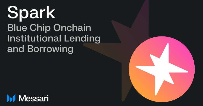 @sparkdotfi is a leading institutional-grade blue-chip money market protocol in the DeFi space, surpassing Aave V3's Prime Market instance in market size, variety of blue-chip assets offered, and maximum risk-adjusted leverage. 🔥

Our in-depth analysis of Spark covers the following:

How Spark borrows billions of dollars in USDS from @skyecosystem

- How Spark's design provides users with institutional-grade security and capital preservation

- How other lending protocols with different architectures complement Spark

Click here to read the full report: