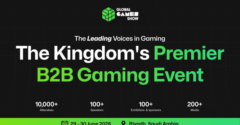 🎮 Play games with the giants of the gaming world!

Join developers, studios, and creators at Global Games Show Riyadh 2026.

📅 June 29-30, 2026

📍 Riyadh

🎟️ Early Bird Tickets →

#Games #Esports #GameFi #RiyadhEvents #GGS2026 @GlobalGamesShow

🗞️ Click here for more information 👇