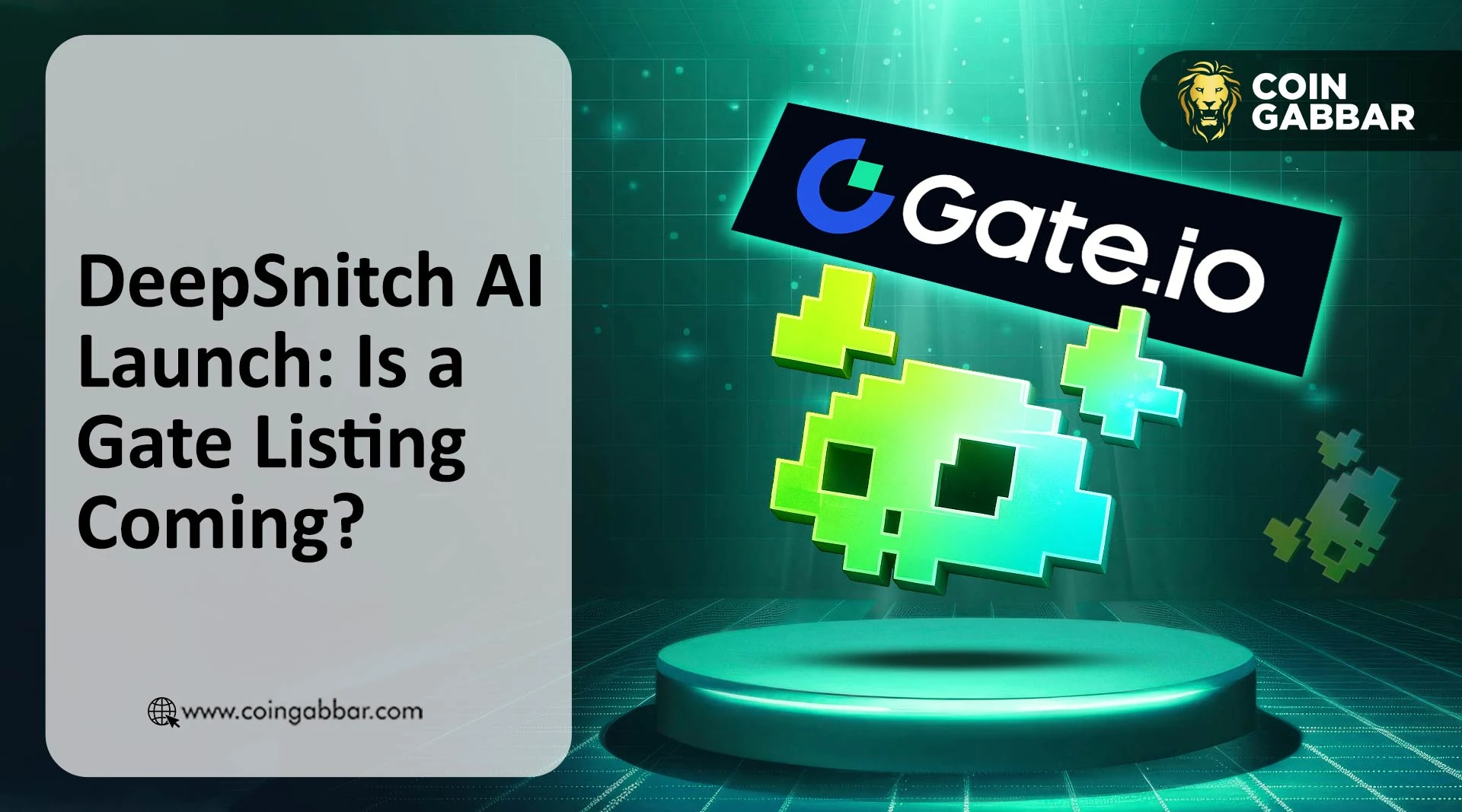 DeepSnitch AI Launch: Is a Major Gate.io Listing Coming?