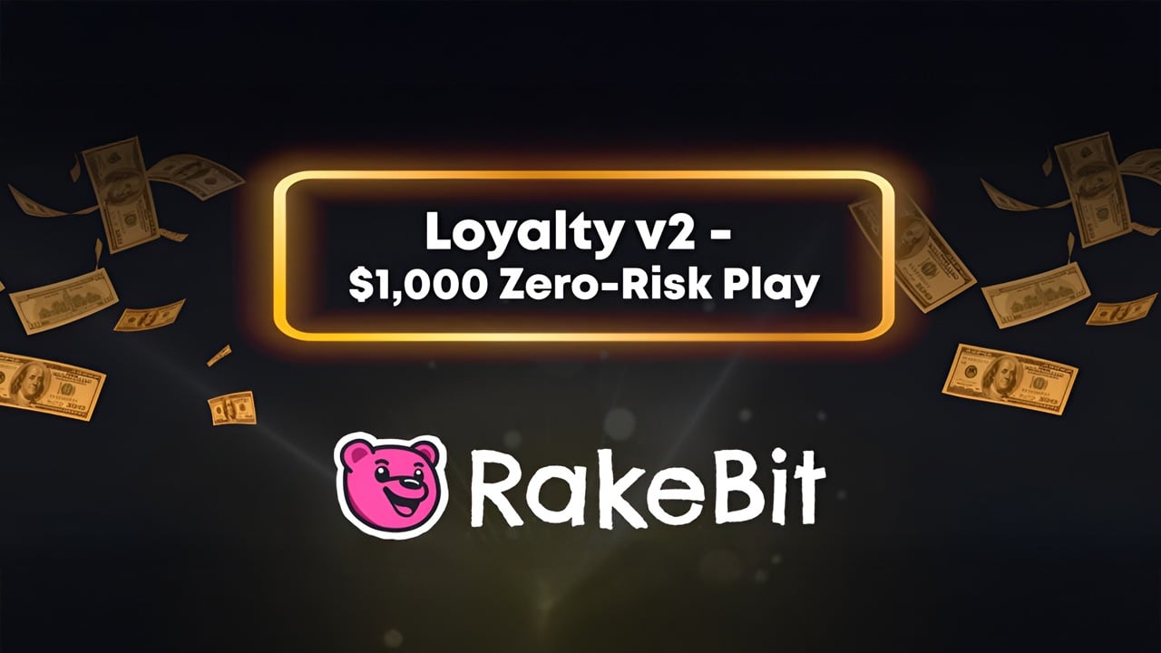 Rakebit Rolls Out Loyalty v2: New Players Wager Their First $1,000 at Zero House Edge