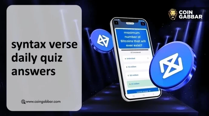 Syntax Verse Daily Quiz Answer 08 April 2026: Answer Inside!