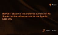 Stacks leads AI agent activity on Bitcoin layers, Tenero Research finds