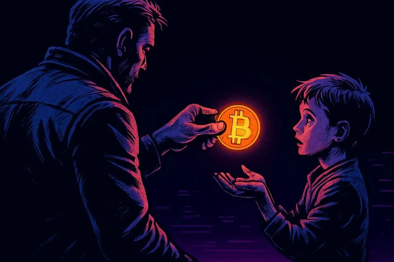 这位父亲准备花20年替孩子存下10枚比特币