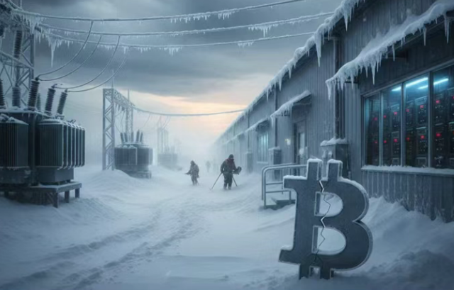 比特币“大停电”：北极风暴下的算力大逃杀