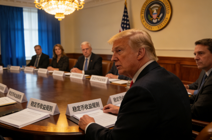 白宮召集加密公司與銀行磋商，穩(wěn)定幣收益規(guī)則為何陷僵局？