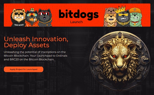OXBT推出Bitdogs NFT 递归铭文 创造比特币上的新社区