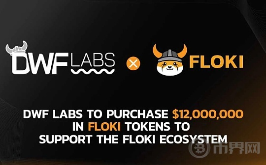 DWF Labs向 Floki Inu 投资 1200 万镁图标