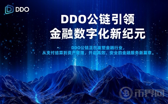 金融数字化的未来：DDO公链引领者图标