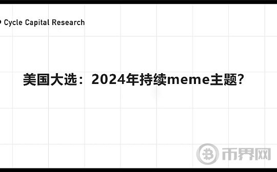 美国大选：2024 年将持续 MEME 主题？图标