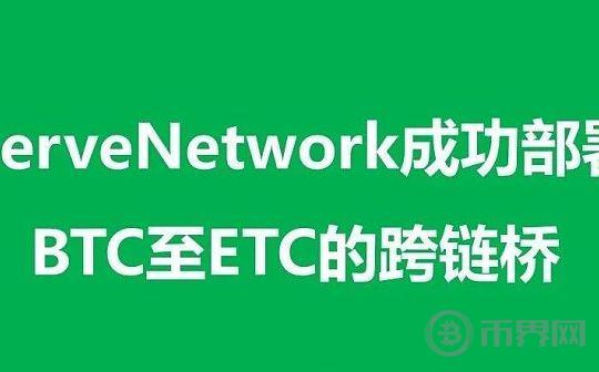 NerveNetwork成功部署BTC至ETC的跨链桥图标