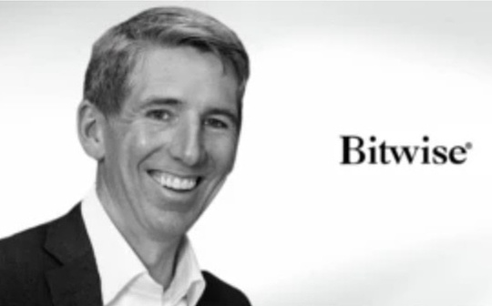 Bitwise CIO：未来DAT差异将更明显 优质公司将溢价交易